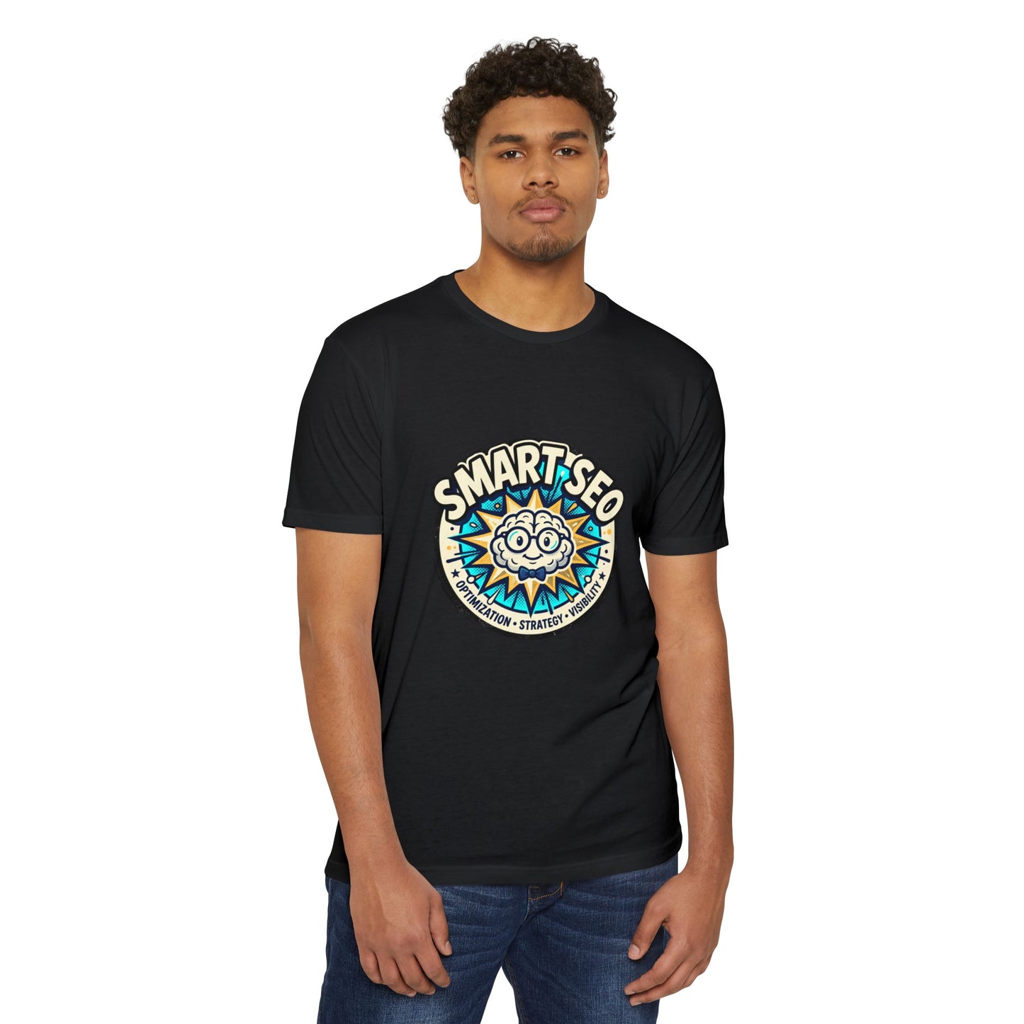 SEO T-Shirt — "Smart SEO" Graphic Tee for Marketers & Web Pros