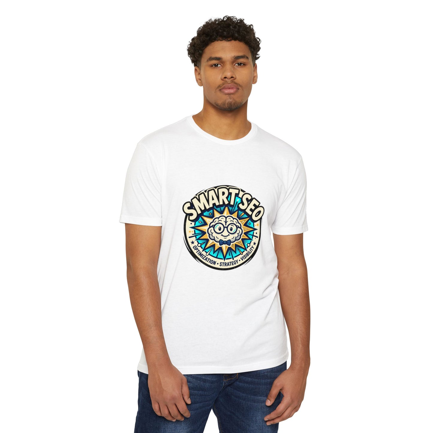 SEO T-Shirt — "Smart SEO" Graphic Tee for Marketers & Web Pros