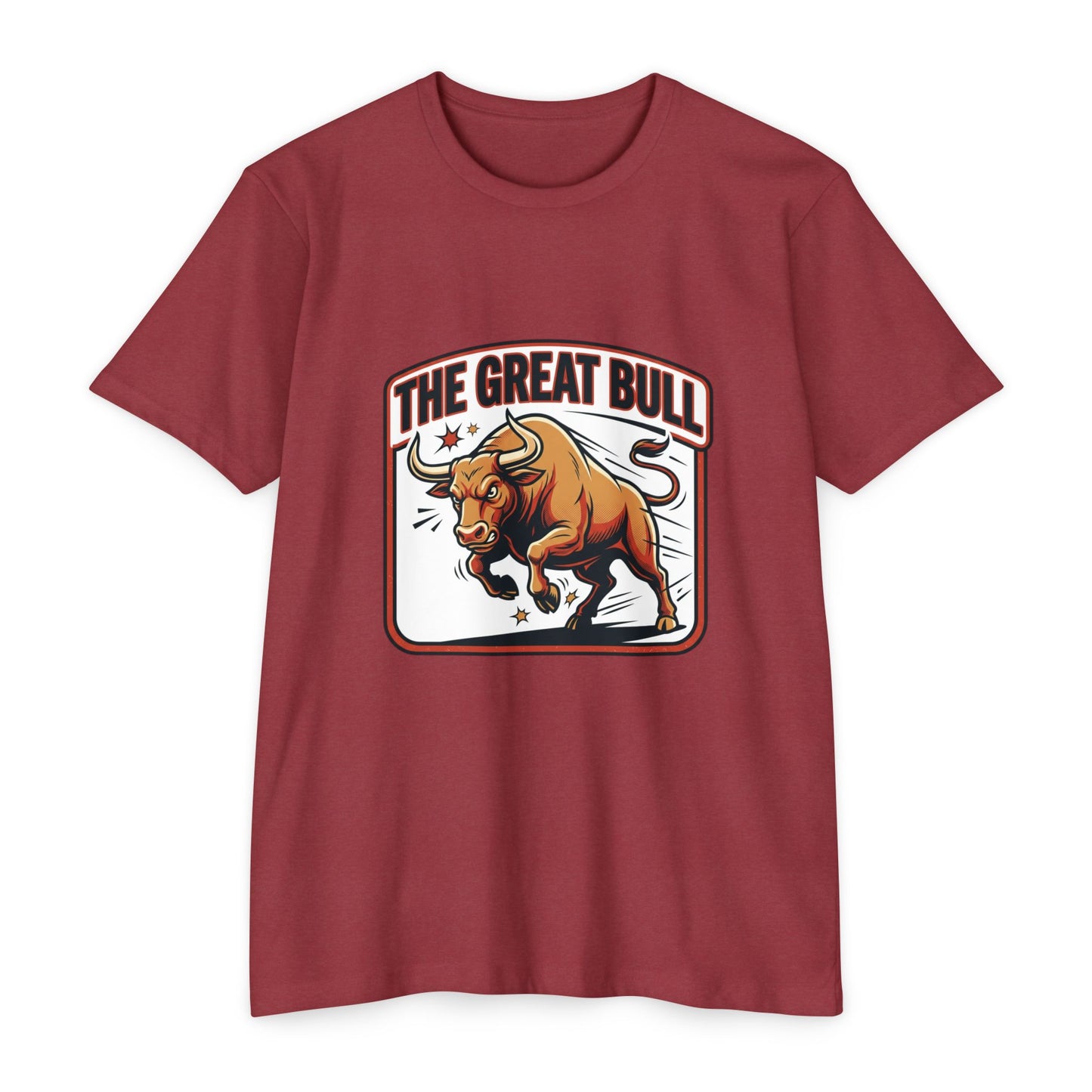 The Great Bull T-Shirt — Vintage Charging Bull Graphic Tee