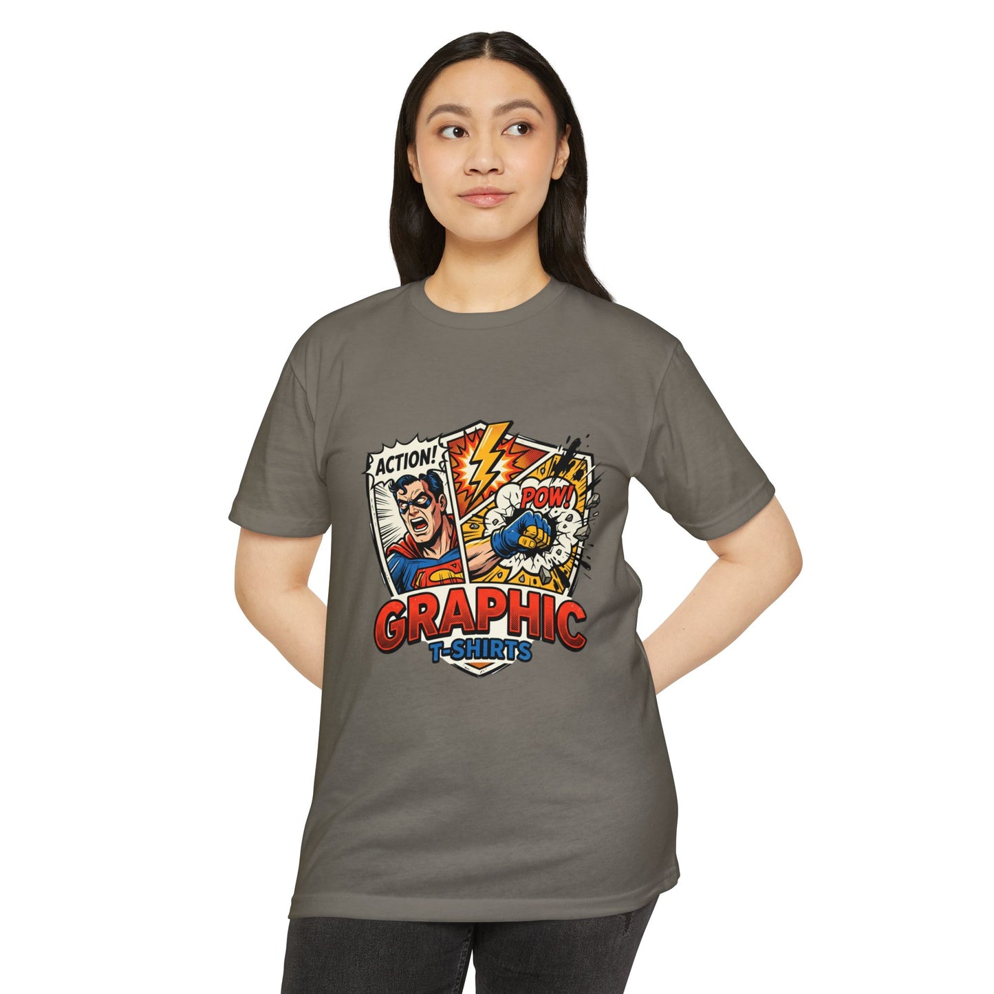 Action! POW Vintage Comic Pop Art T-Shirt