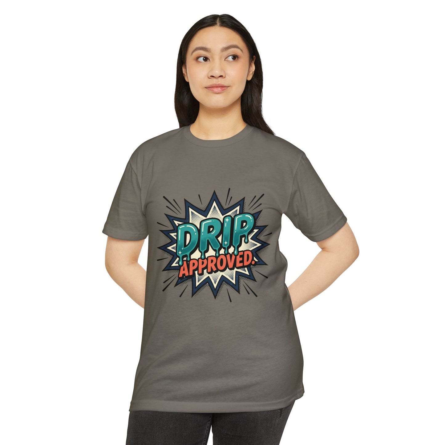 Drip Approved Retro Comic Pop Art T-Shirt
