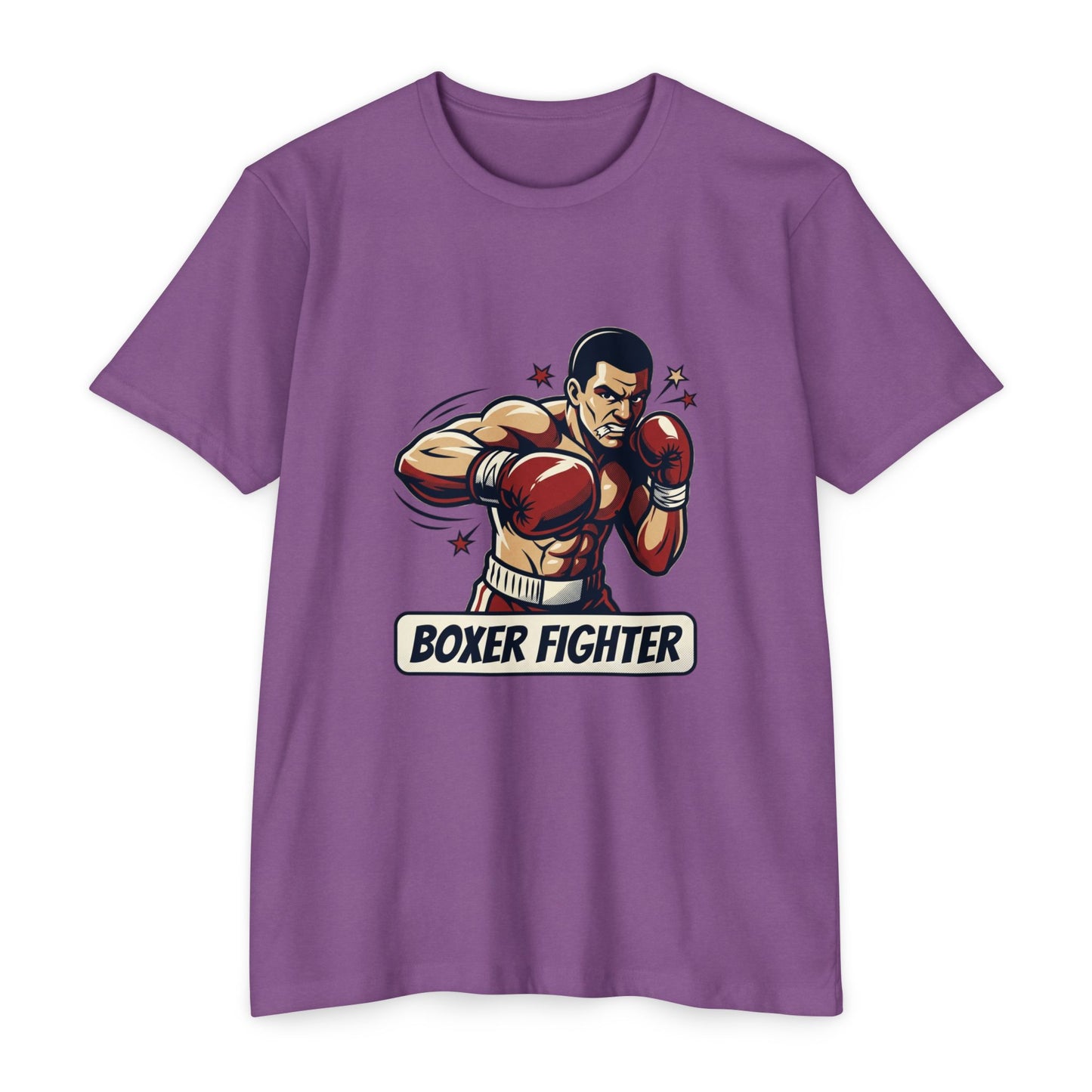 Boxer Fighter Vintage Boxing Graphic T-Shirt — Retro Gym Tee for Fans & Trainers