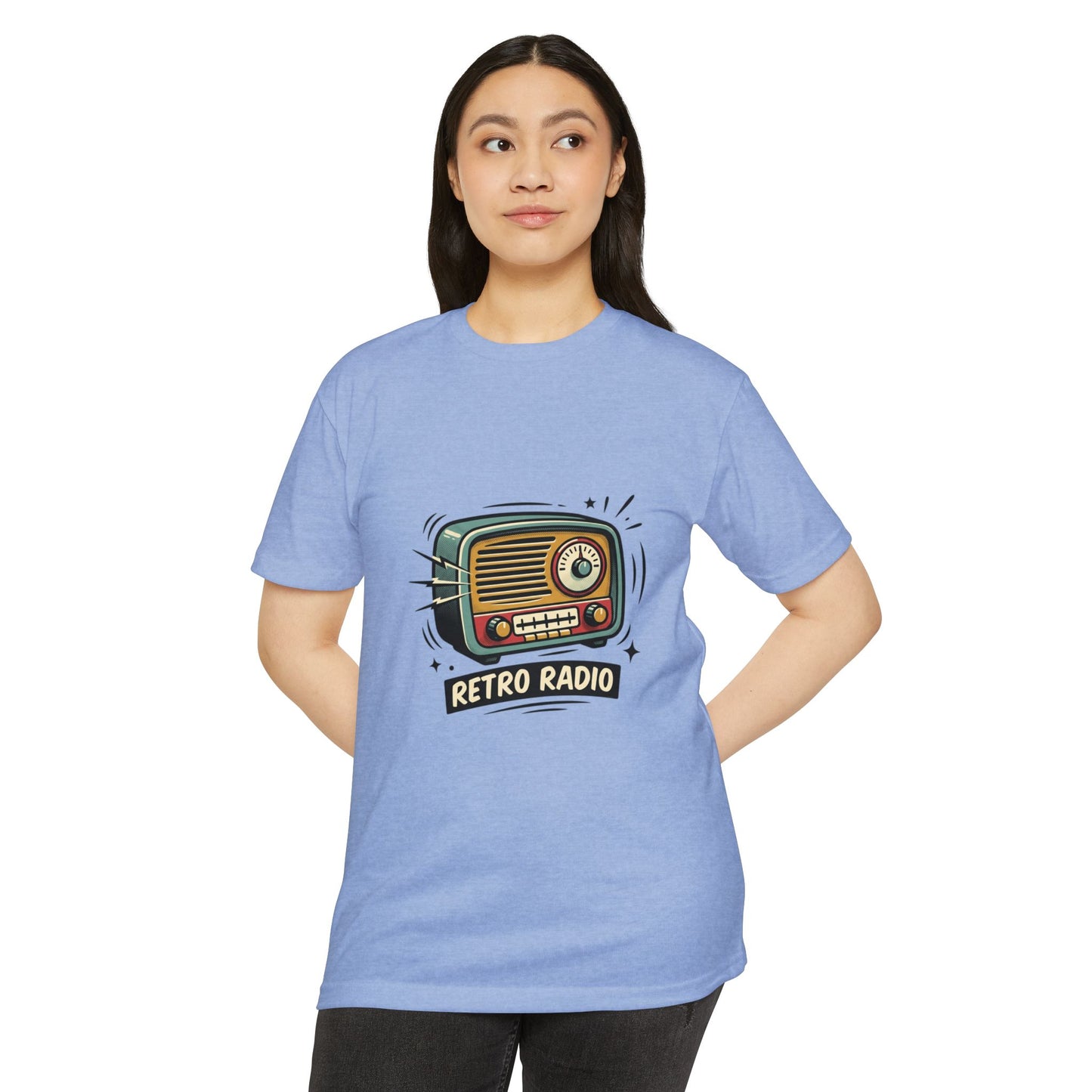 Retro Radio T-Shirt — Vintage Music Graphic Tee
