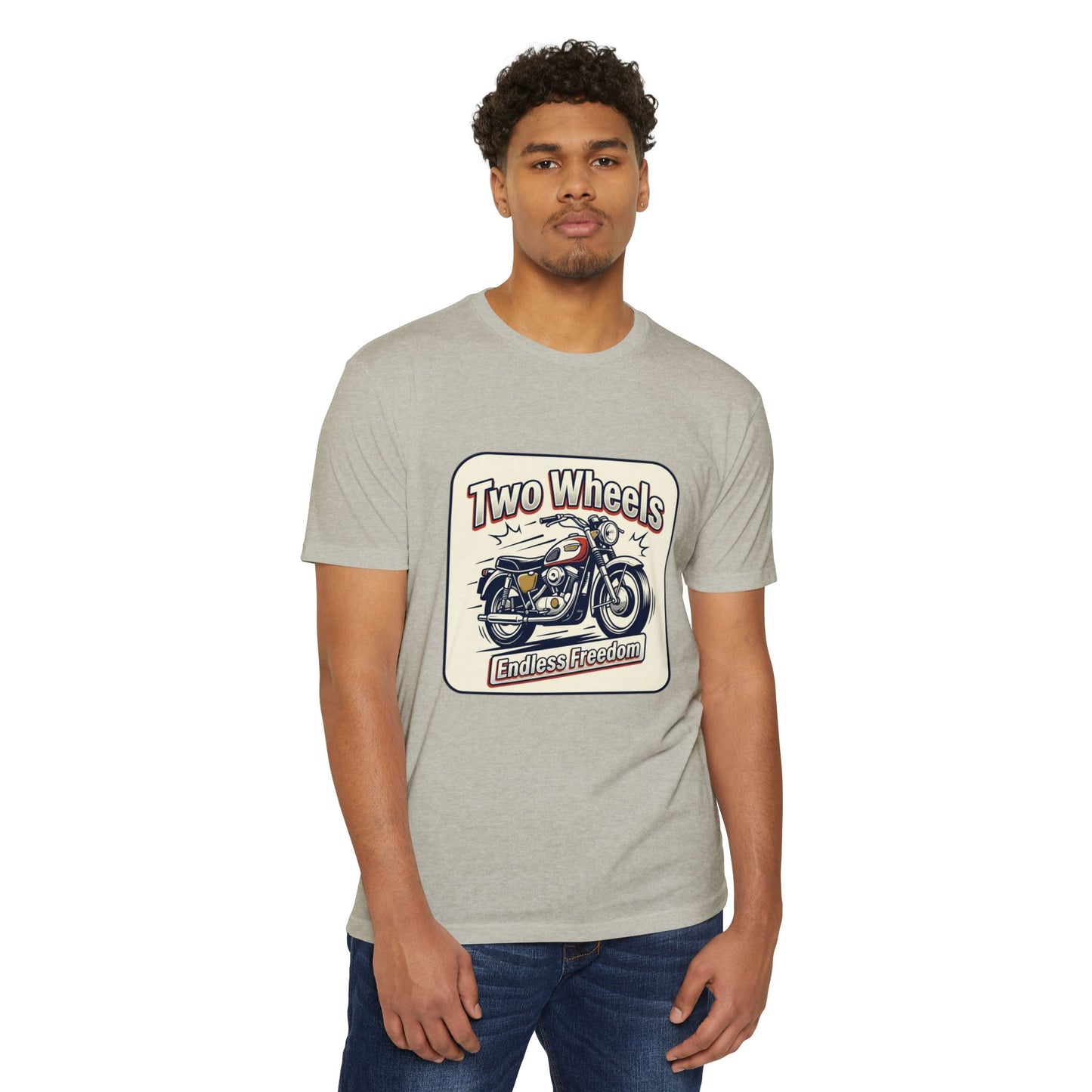 Vintage 'Endless Freedom' Motorcycle T-Shirt