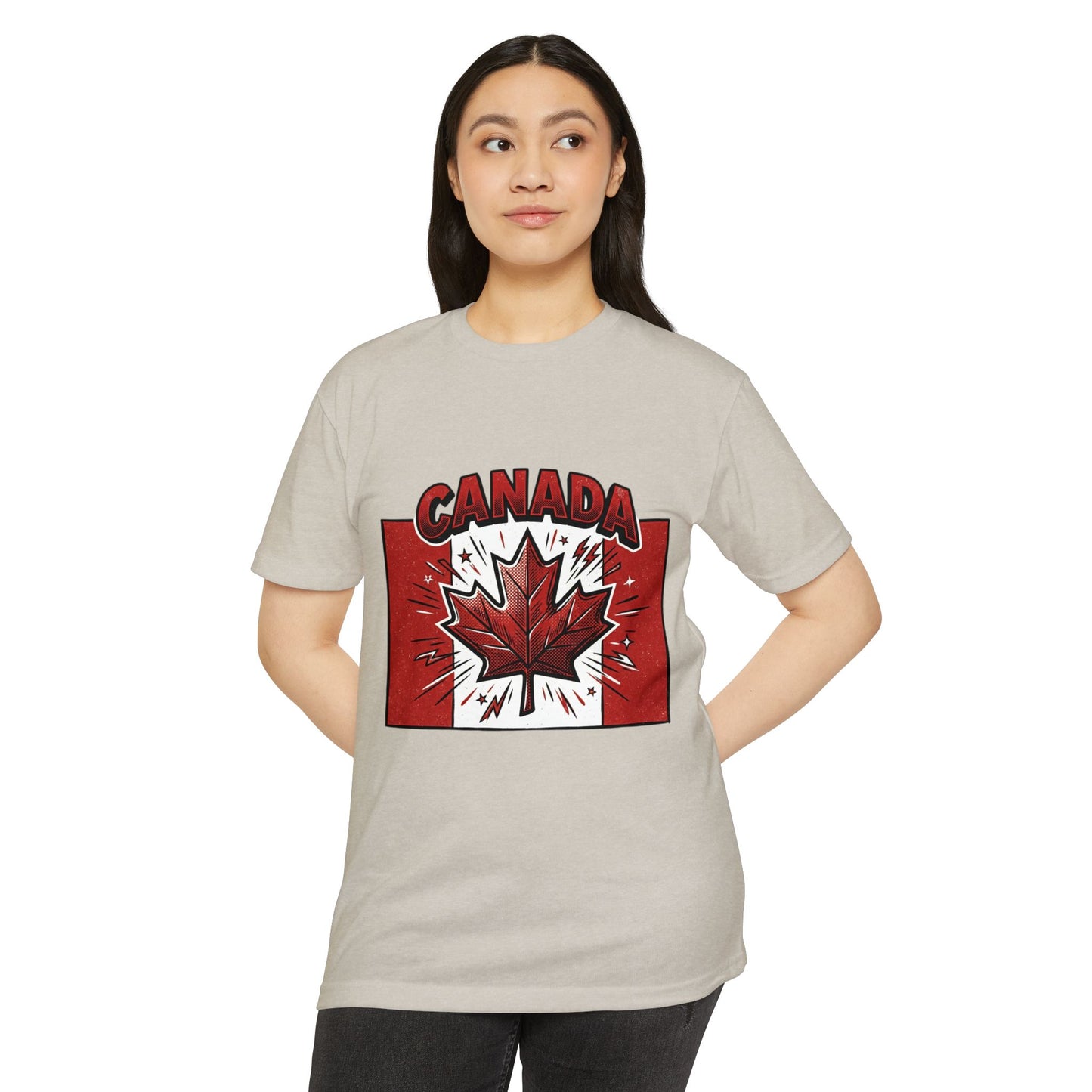 Retro Canada Maple Leaf Graphic T-Shirt — Canadian Pride Tee