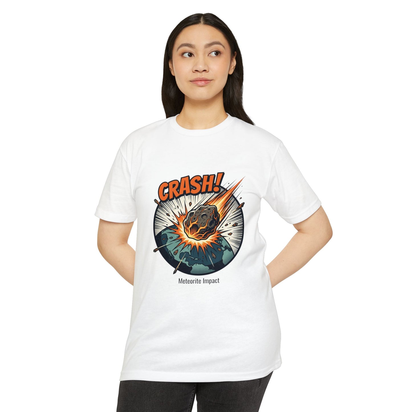 Meteorite Impact 'CRASH!' Graphic T-Shirt