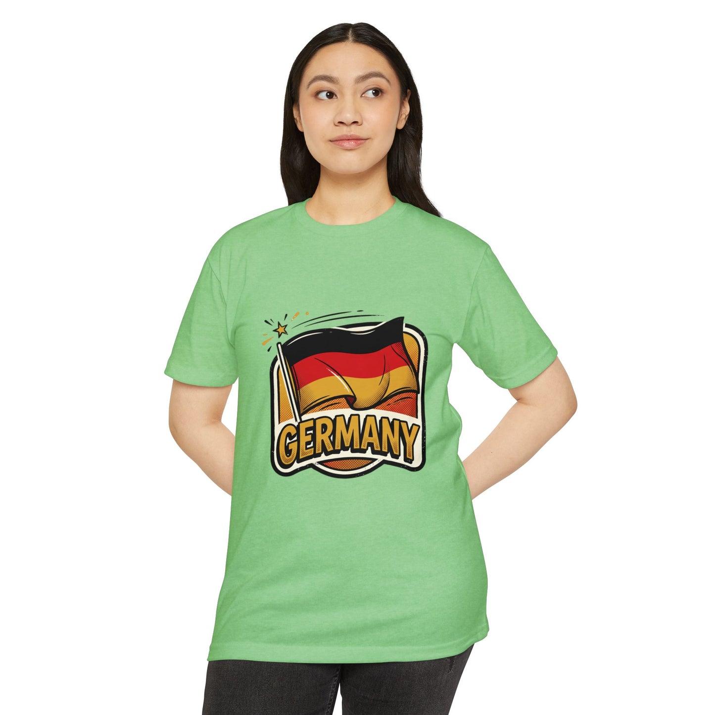 Germany Flag Retro Sports T-Shirt — Vintage Team Fan Tee