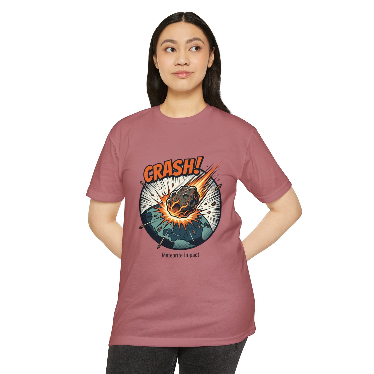 Meteorite Impact 'CRASH!' Graphic T-Shirt