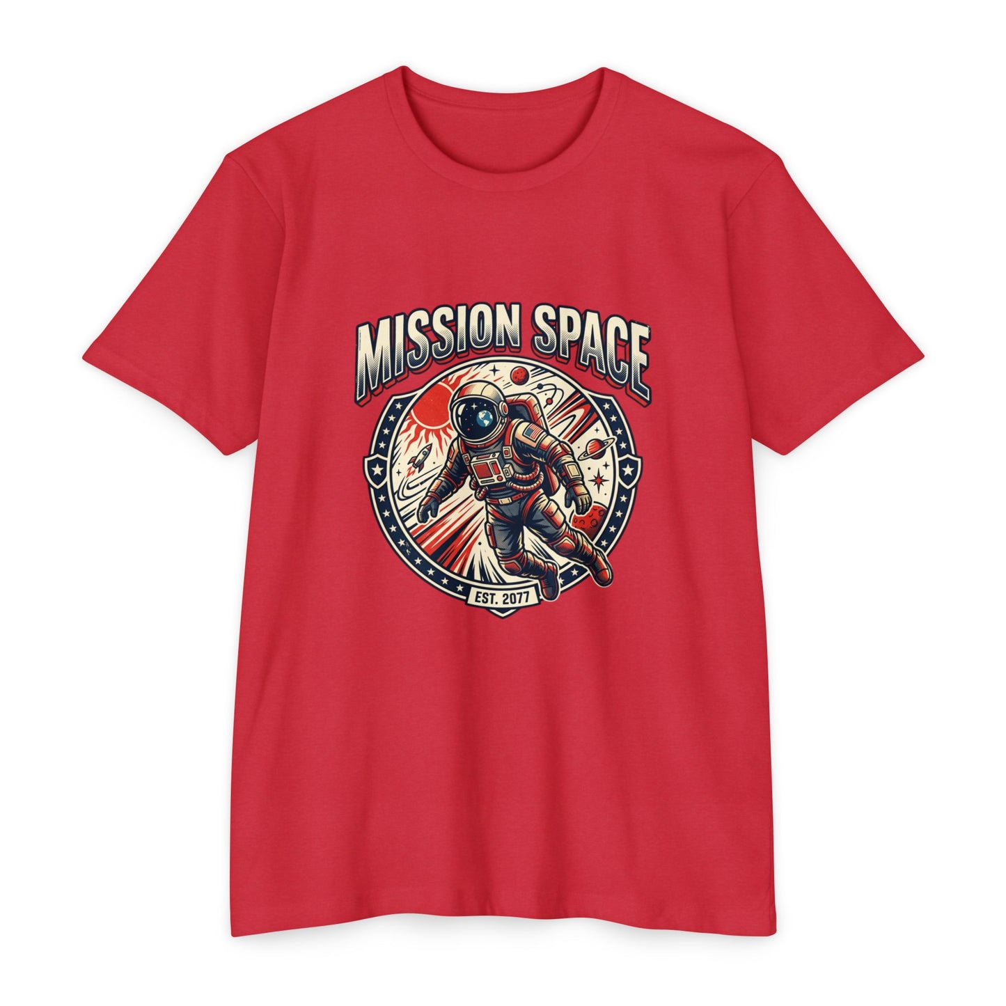 Mission Space Astronaut Vintage Space Exploration T-Shirt