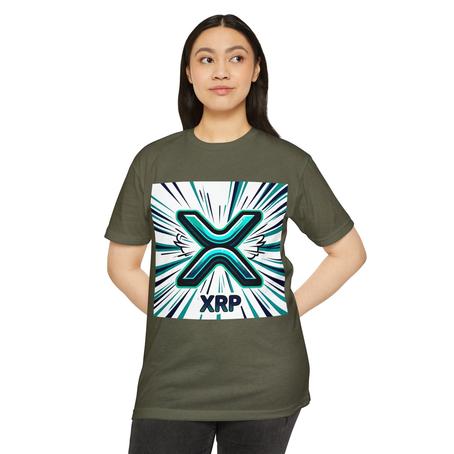 Camiseta con el logo de XRP Crypto — Camiseta gráfica de Ripple Token