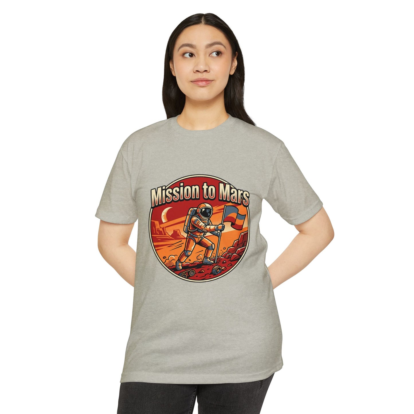 Mission to Mars Retro Astronaut T-Shirt