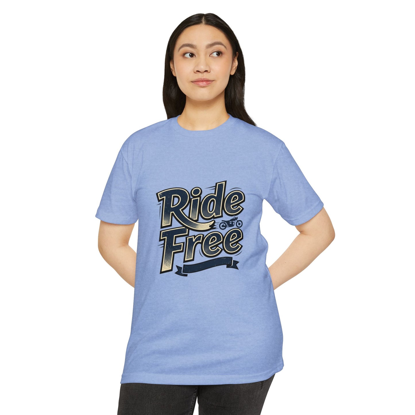 Ride Free Graphic T-Shirt — Vintage Motorcycle Tee