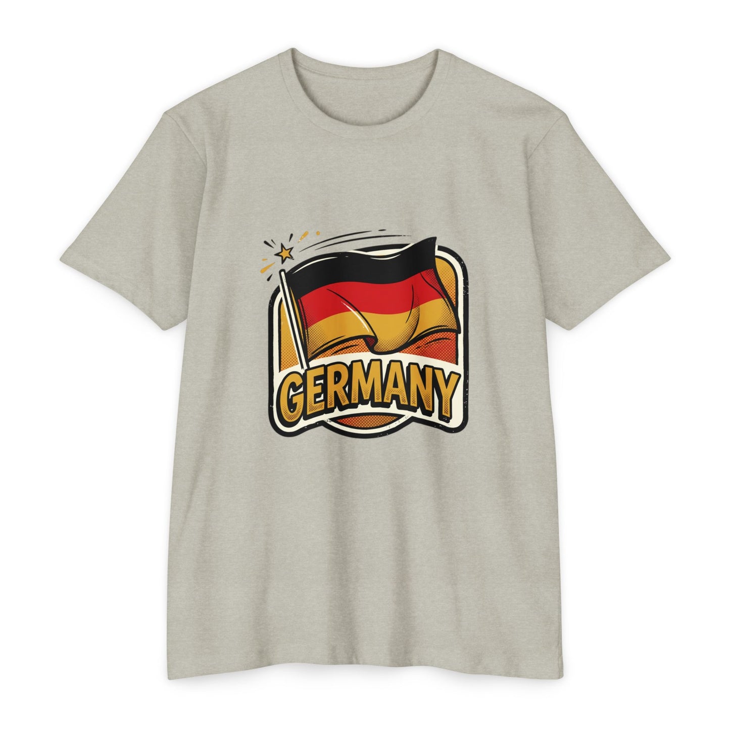 Germany Flag Retro Sports T-Shirt — Vintage Team Fan Tee