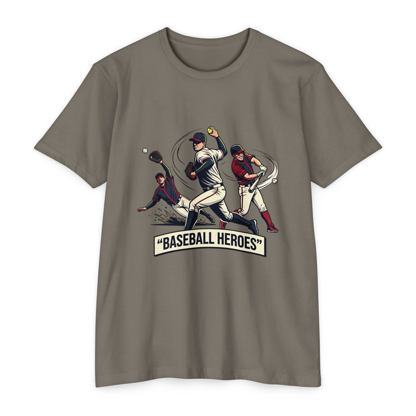 Baseball Heroes Vintage Players T-Shirt
