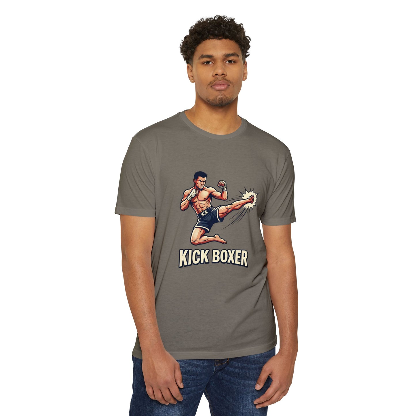 Camiseta Kick Boxer — Camiseta Retro Gráfica de Artes Marciales