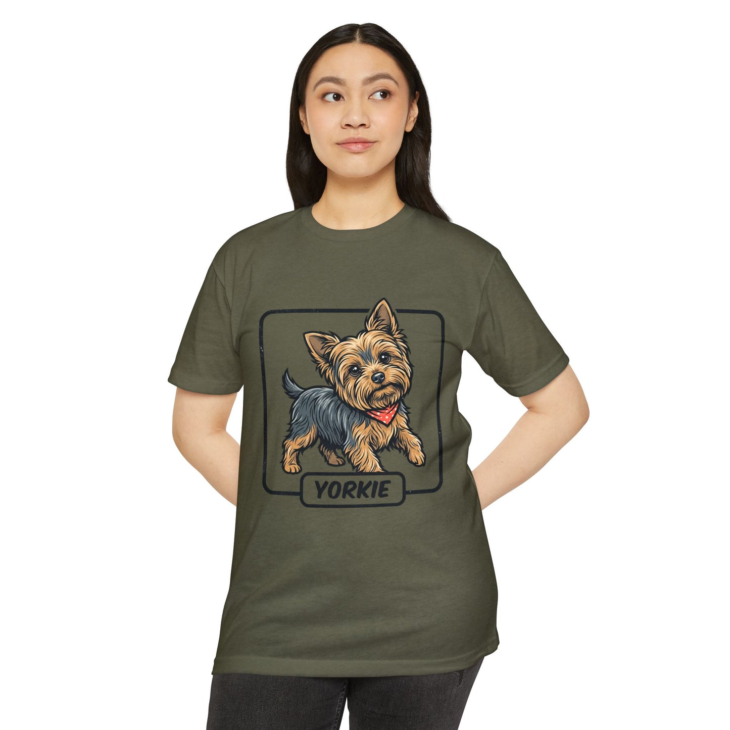 Yorkshire Terrier Graphic Tee — Cute Yorkie Dog T-Shirt