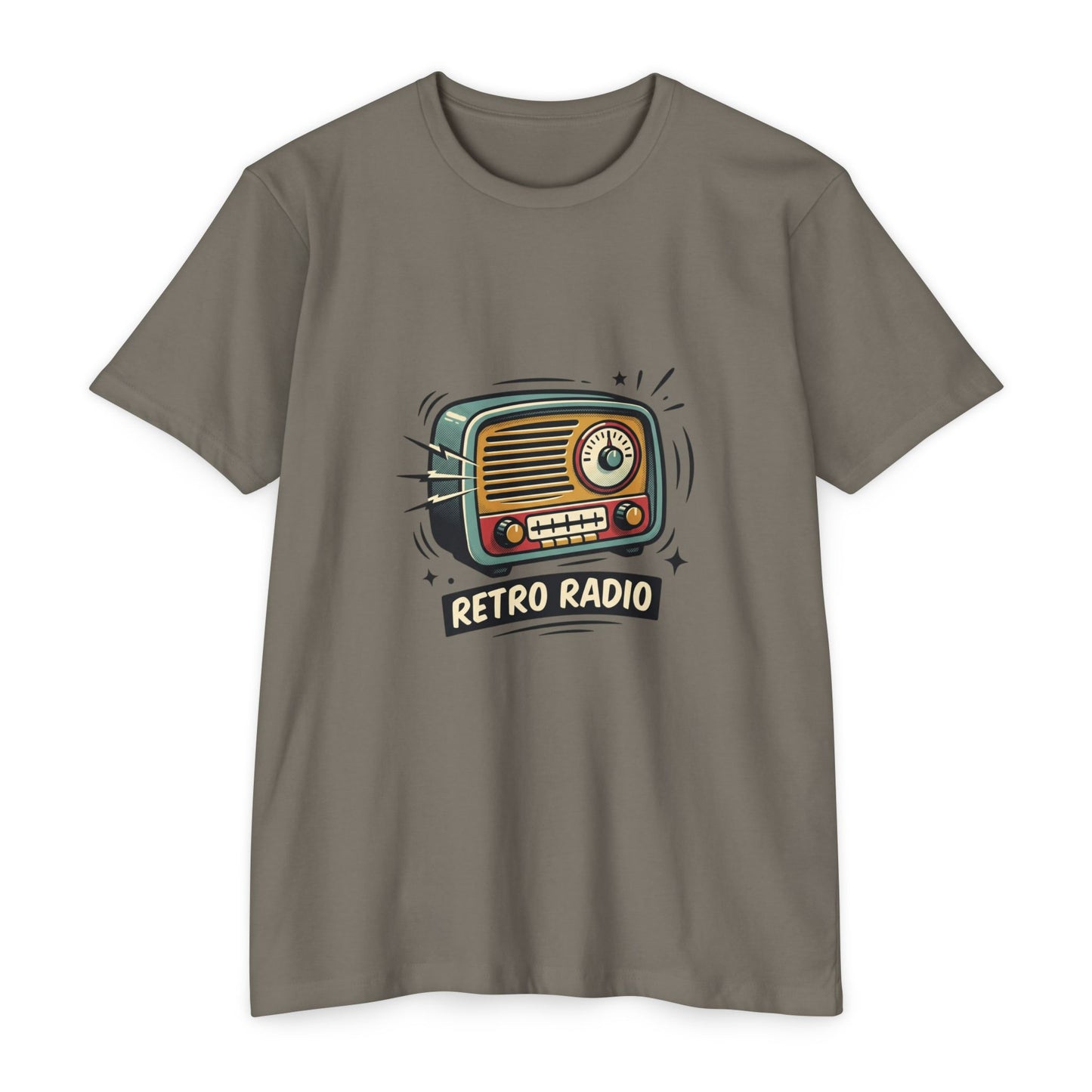 Retro Radio T-Shirt — Vintage Music Graphic Tee