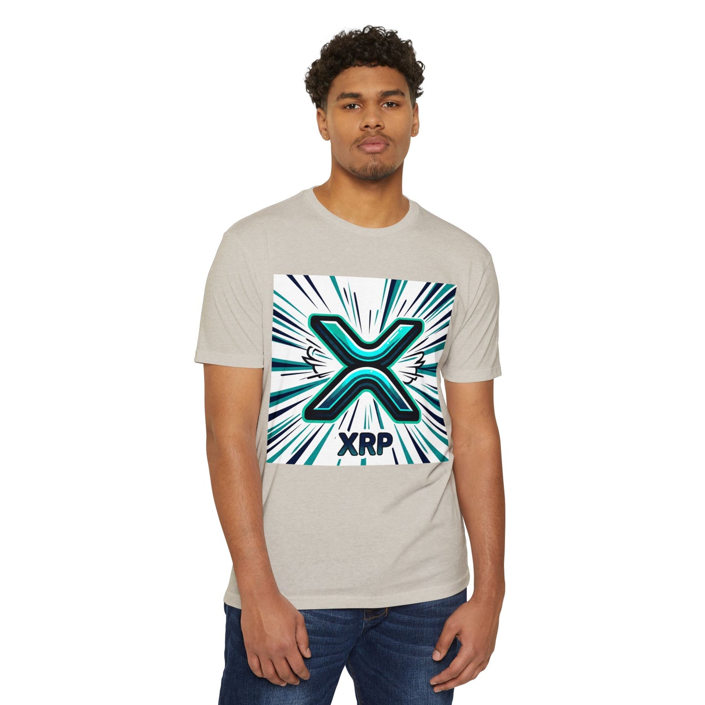Camiseta con el logo de XRP Crypto — Camiseta gráfica de Ripple Token