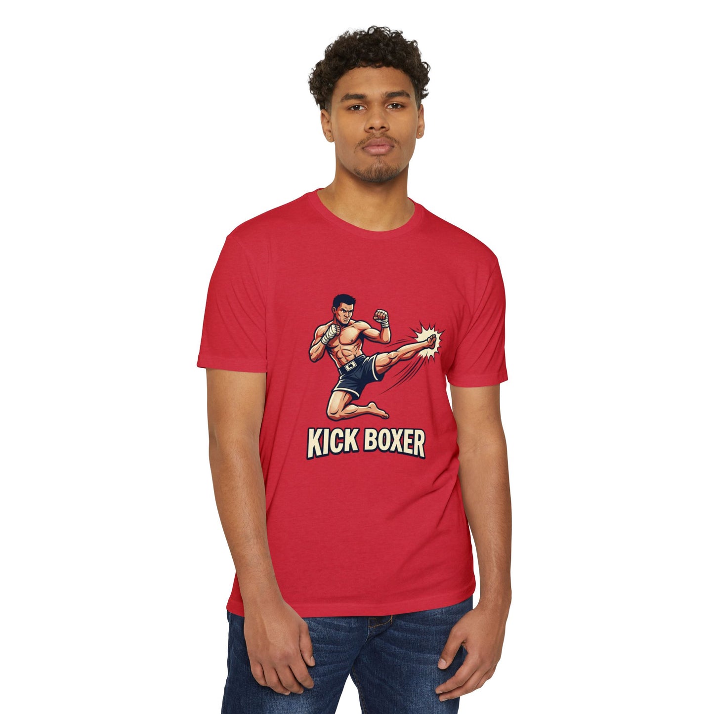 Camiseta Kick Boxer — Camiseta Retro Gráfica de Artes Marciales