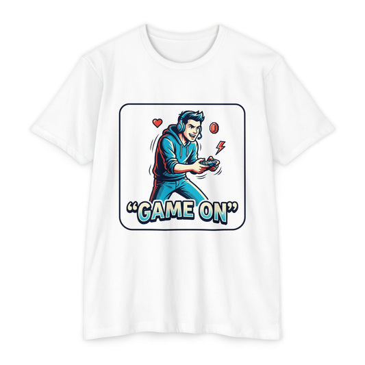 Game On Retro Controller T-Shirt — Gamer Graphic Tee