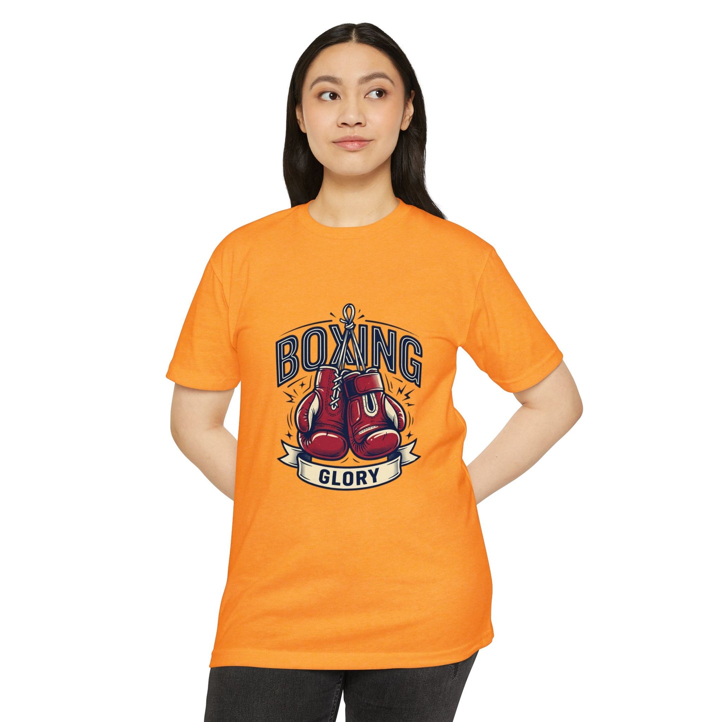Boxing Glory T-Shirt – Vintage Red Gloves Graphic Tee