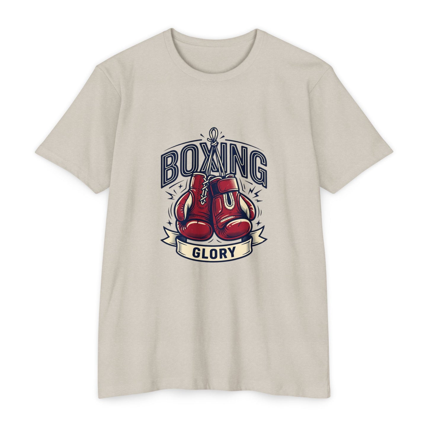 Boxing Glory T-Shirt – Vintage Red Gloves Graphic Tee