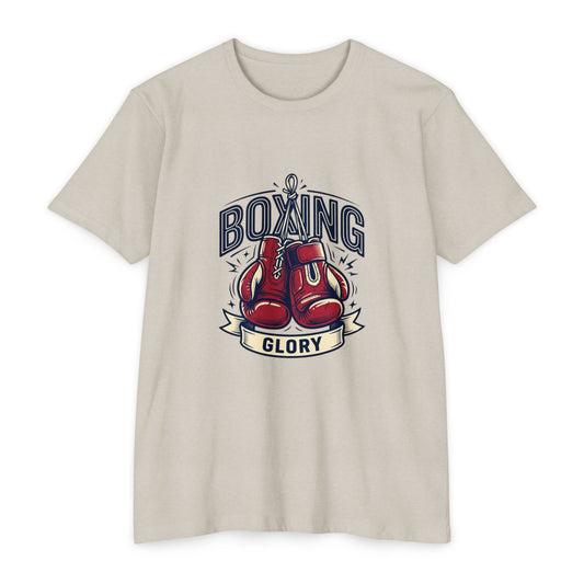Boxing Glory T-Shirt – Vintage Red Gloves Graphic Tee