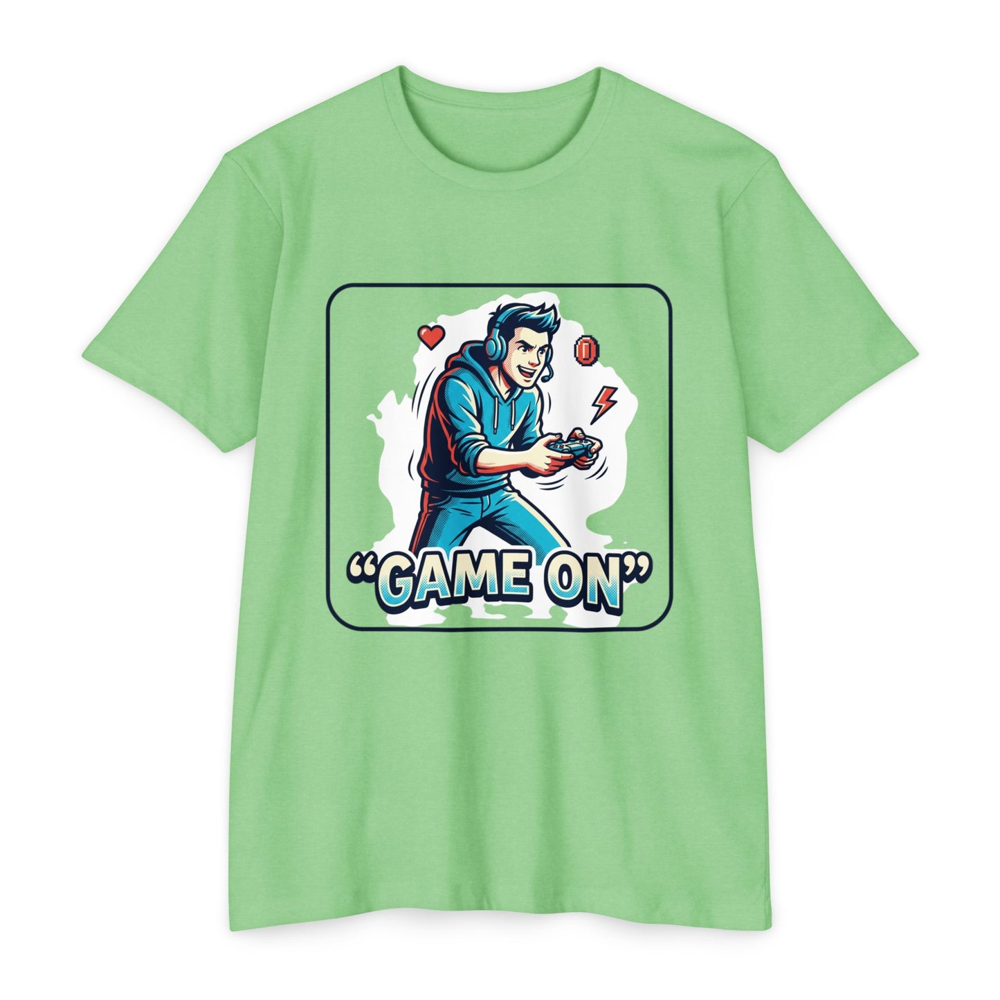Game On Retro Controller T-Shirt — Gamer Graphic Tee