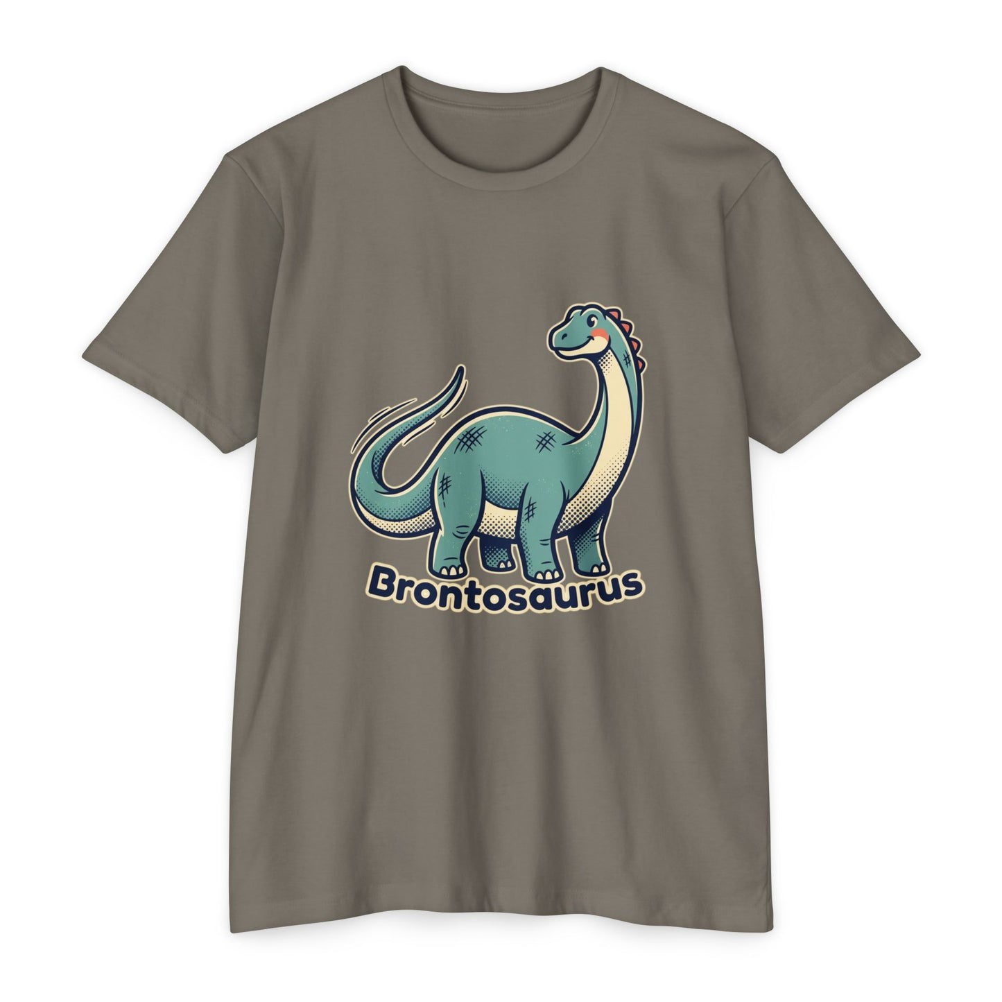 Brontosaurus Cute Dinosaur T-Shirt — Cute Dino Tee for Kids & Adults