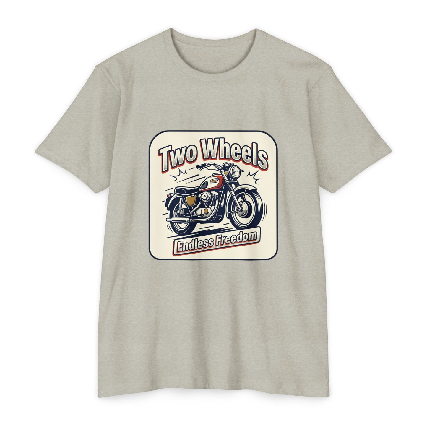 Vintage 'Endless Freedom' Motorcycle T-Shirt