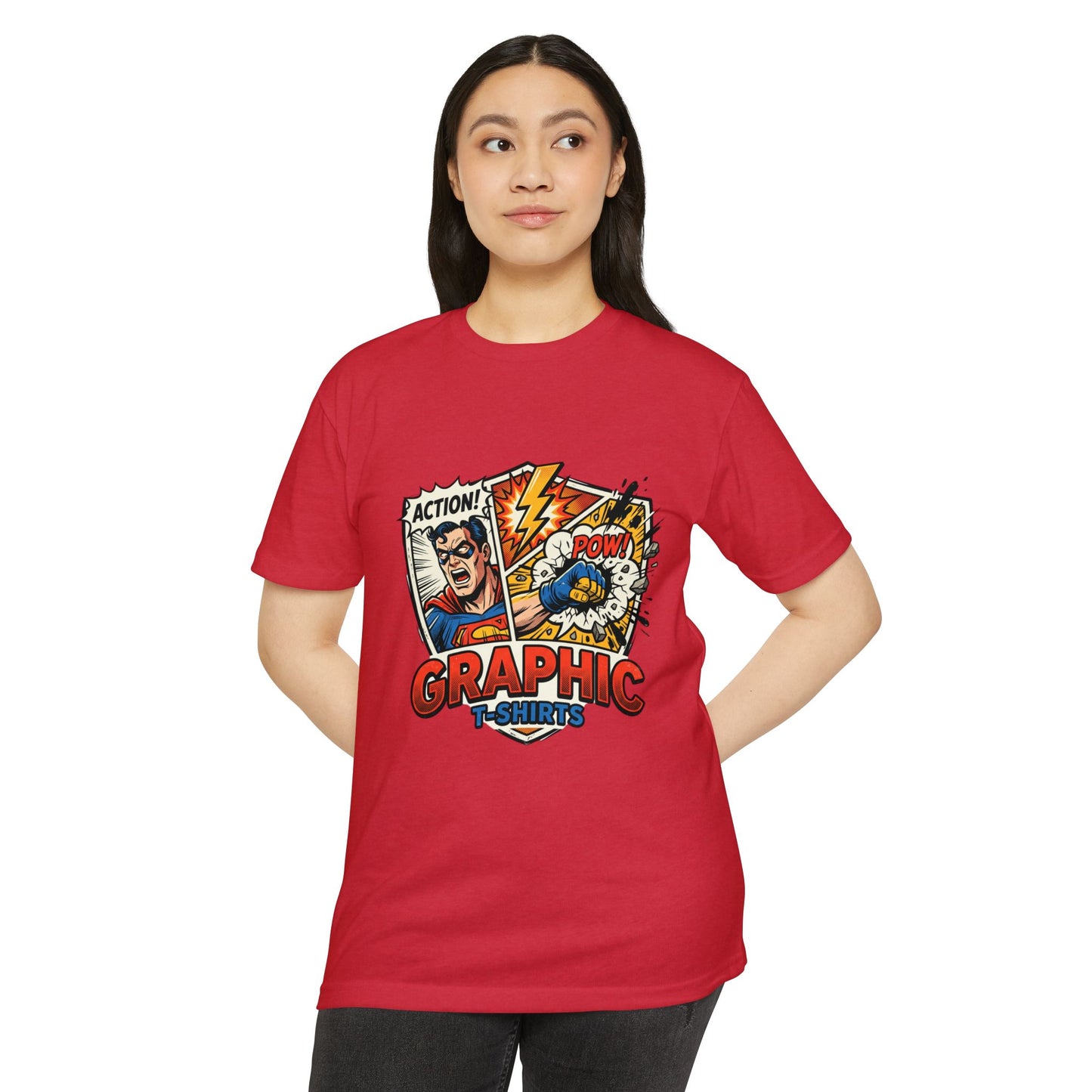 Action! POW Vintage Comic Pop Art T-Shirt