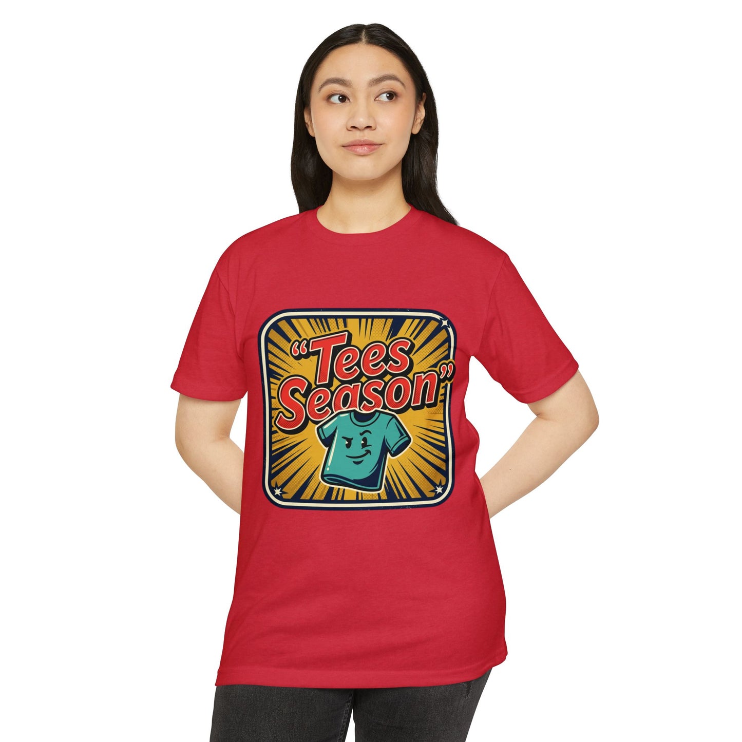 Retro Pop Art 'Tees Season' T-Shirt