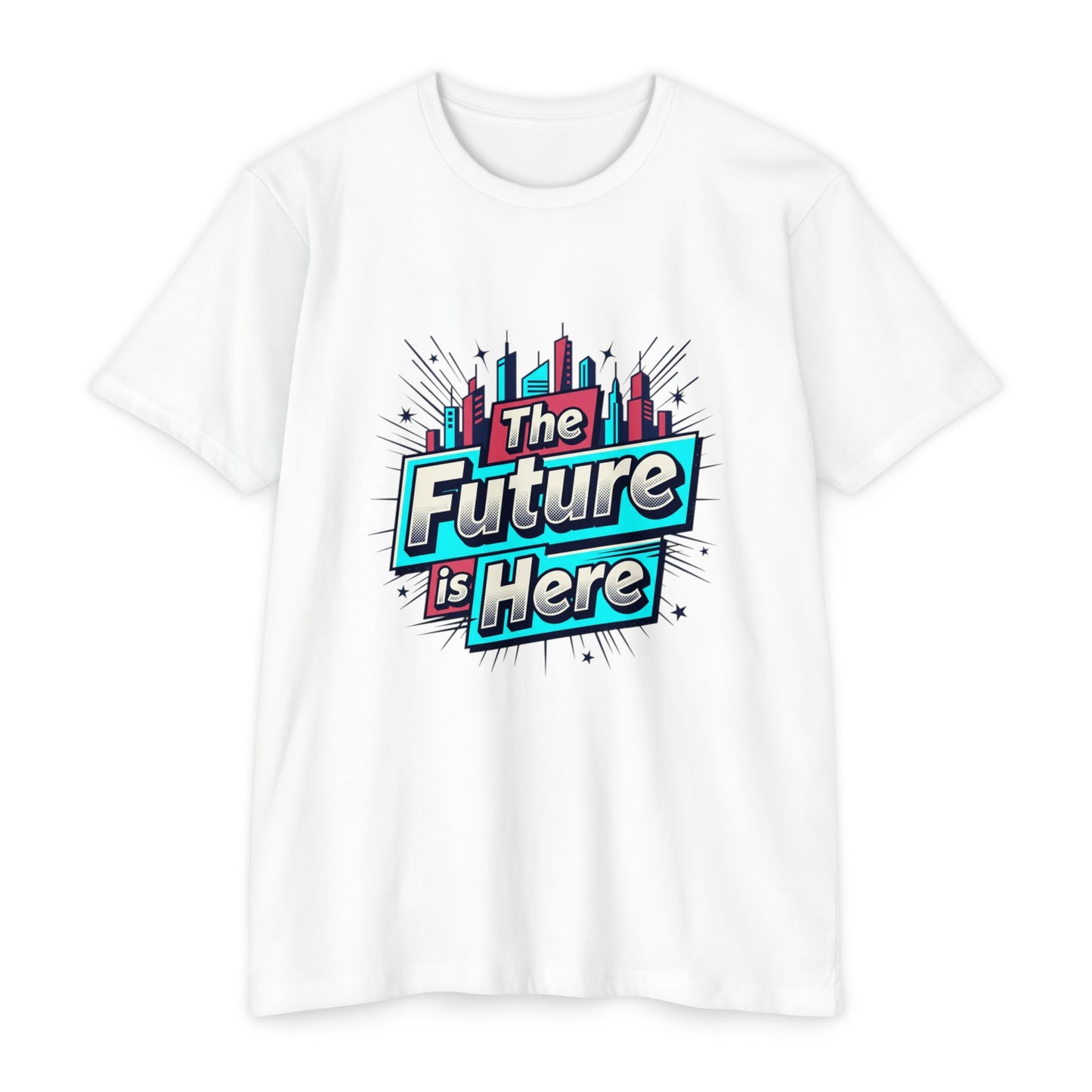 The Future Is Here T-Shirt — Retro City Graphic Tee
