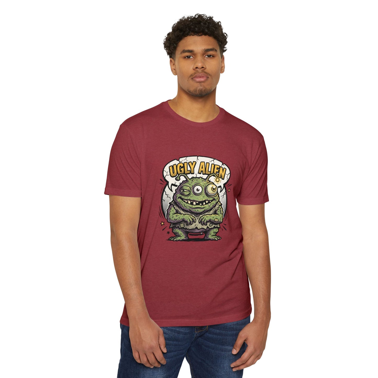 Ugly Alien Graphic T-Shirt