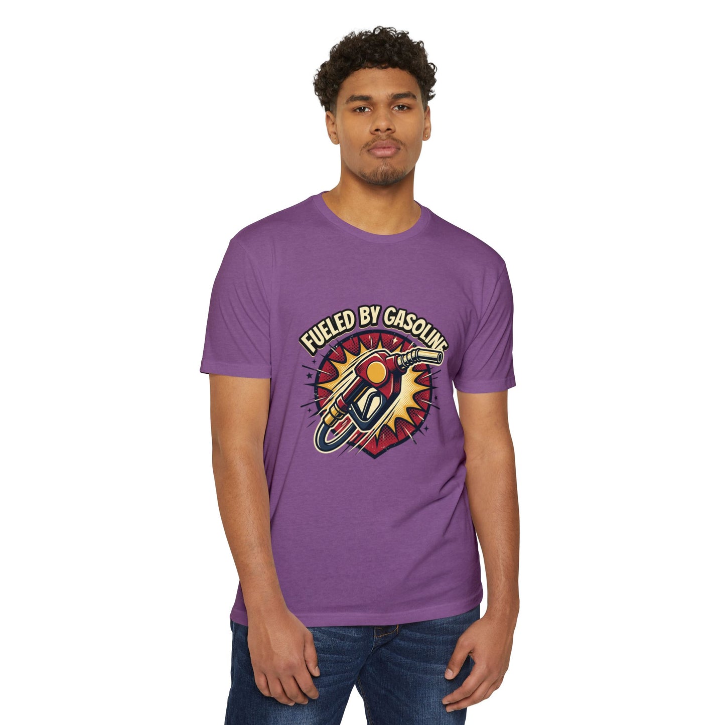 Fueled By Gasoline Retro Gas Pump T-Shirt