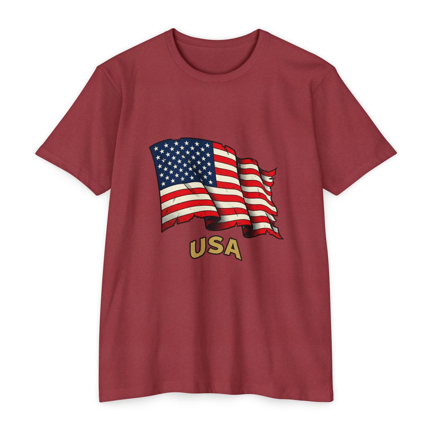 Vintage American Flag T-Shirt — USA Flag Graphic Tee