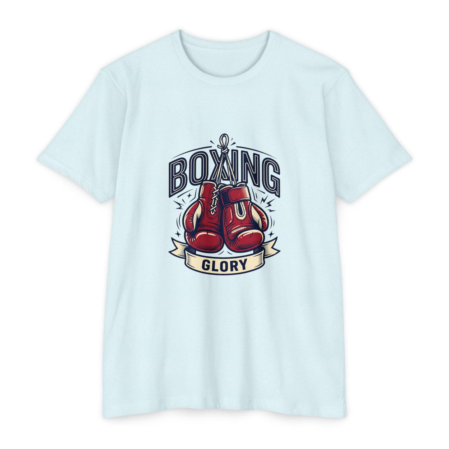 Boxing Glory T-Shirt – Vintage Red Gloves Graphic Tee