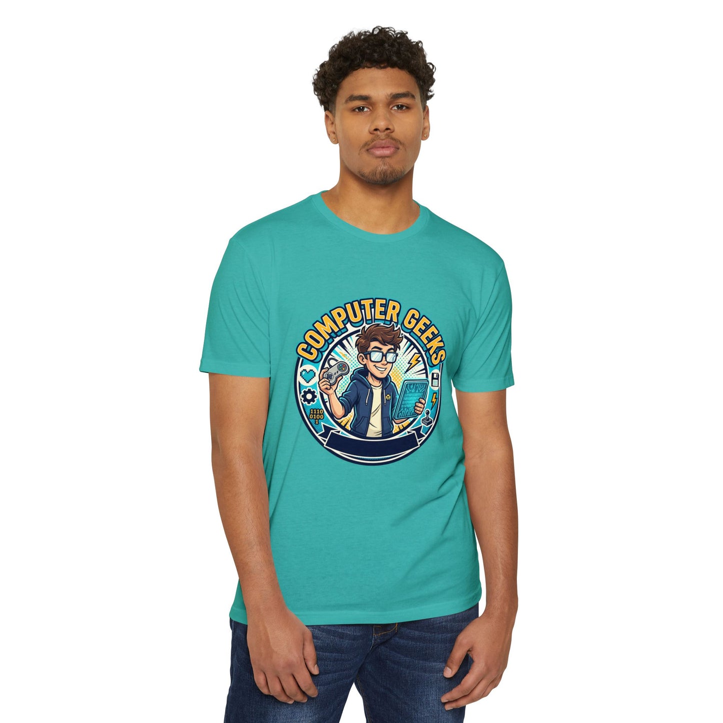 Computer Geeks T-Shirt — Retro Tech Gamer Graphic Tee