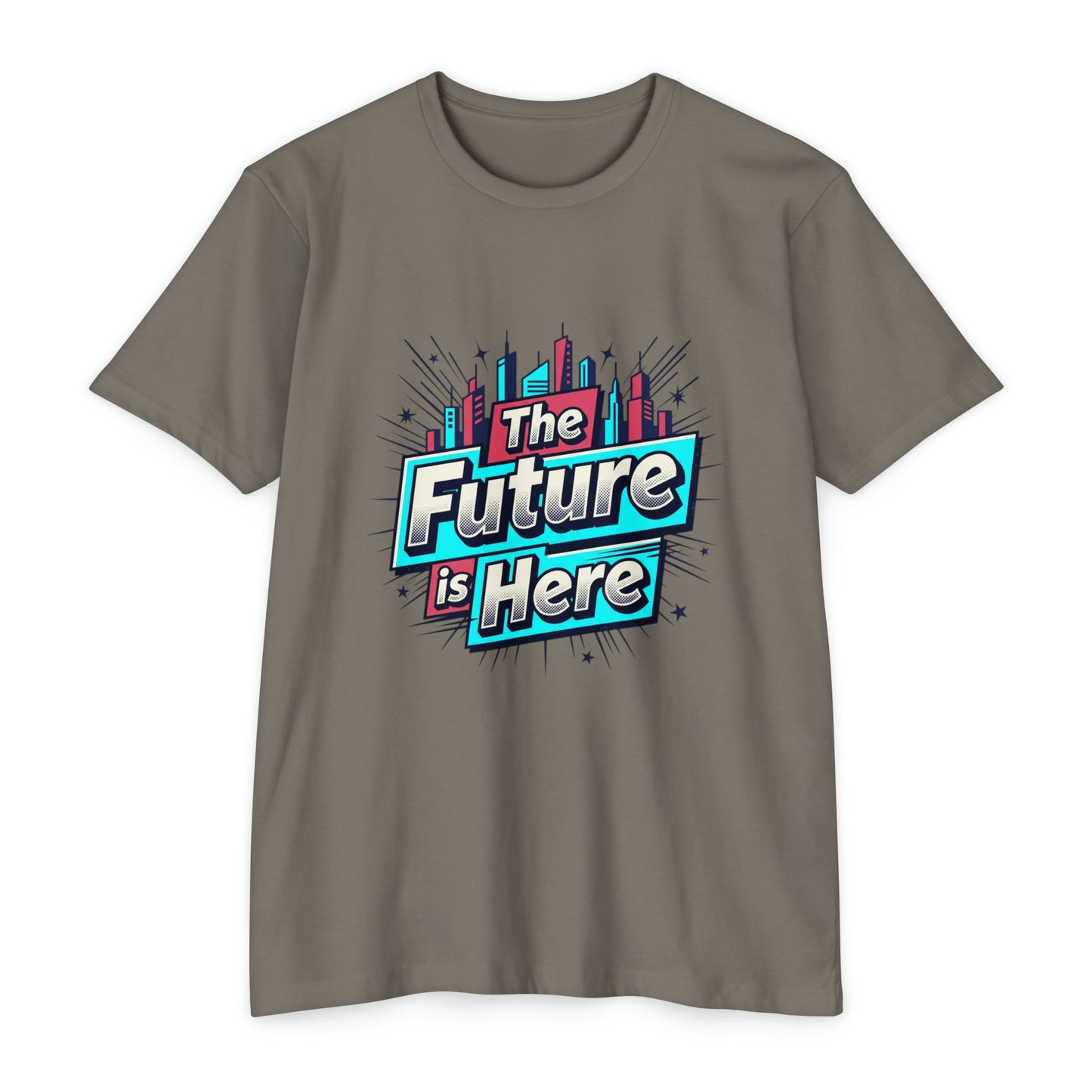 The Future Is Here T-Shirt — Retro City Graphic Tee