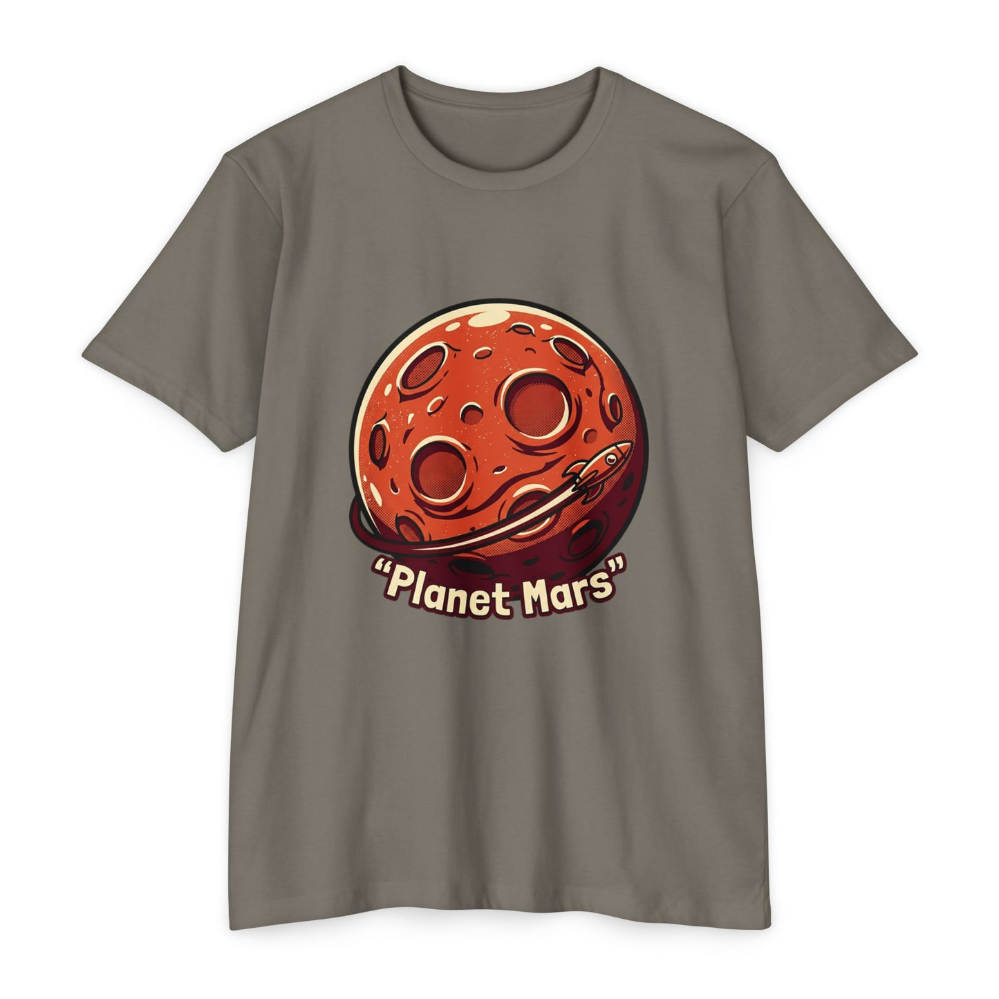 Retro Mars Graphic T-Shirt — Red Planet Tee