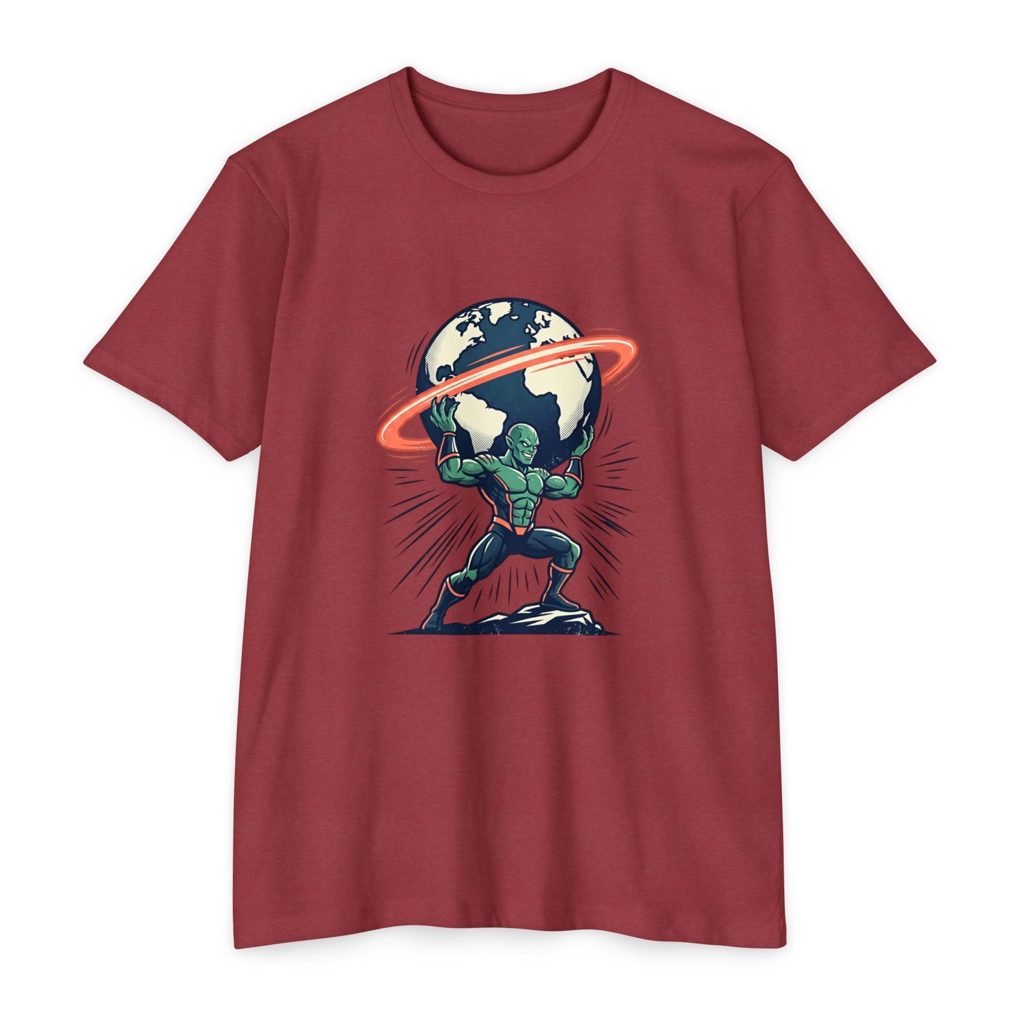 Atlas Strongman Vintage Earthlifting T-Shirt