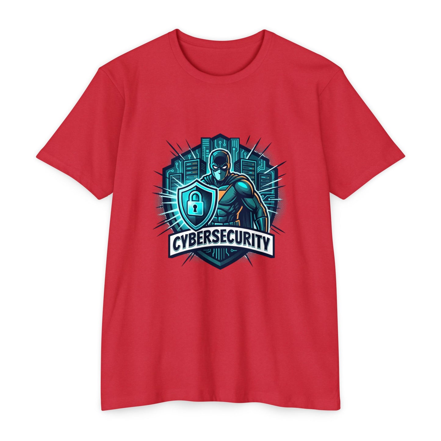 Cybersecurity Shield Tee — Cyber Defender Tech T-Shirt