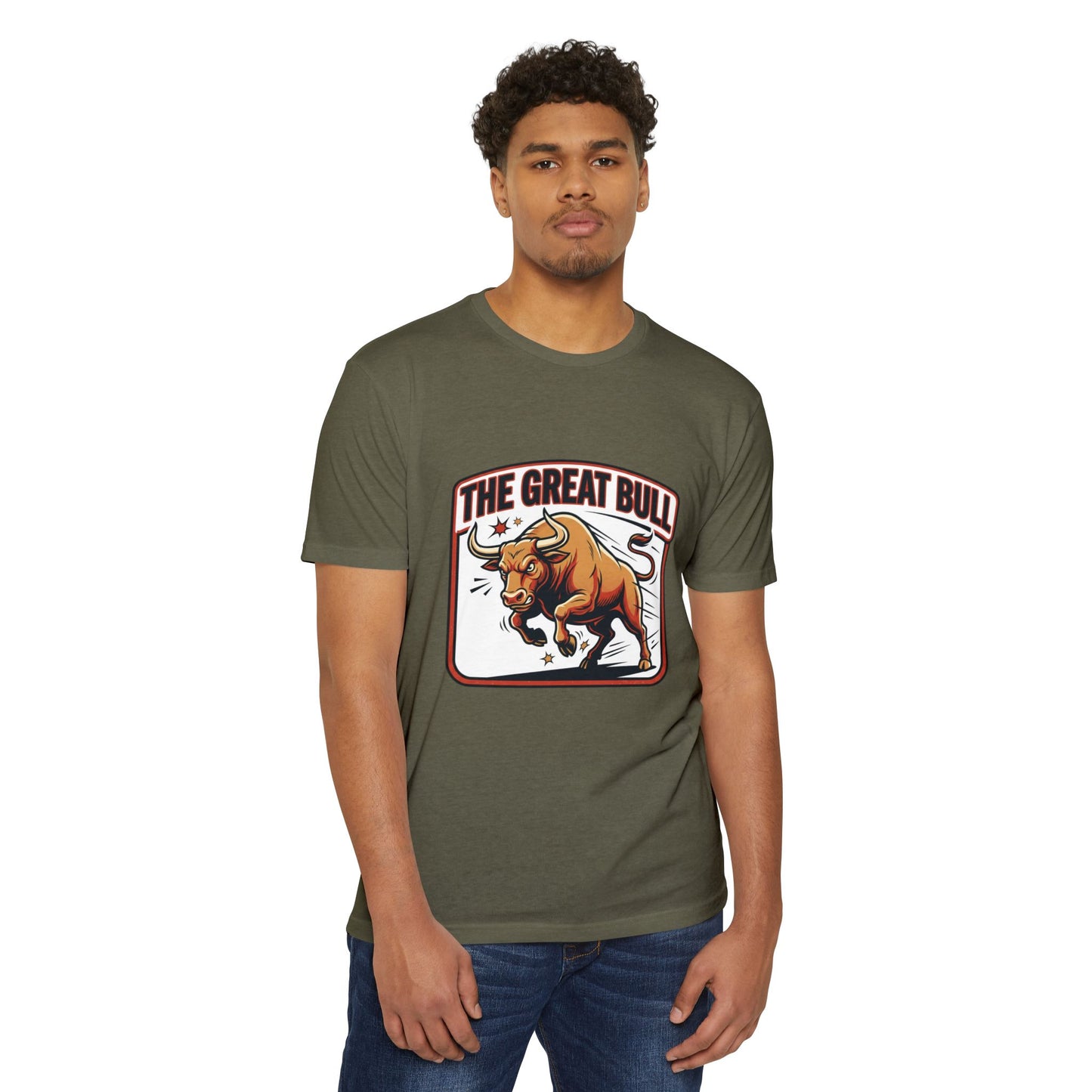 The Great Bull T-Shirt — Vintage Charging Bull Graphic Tee