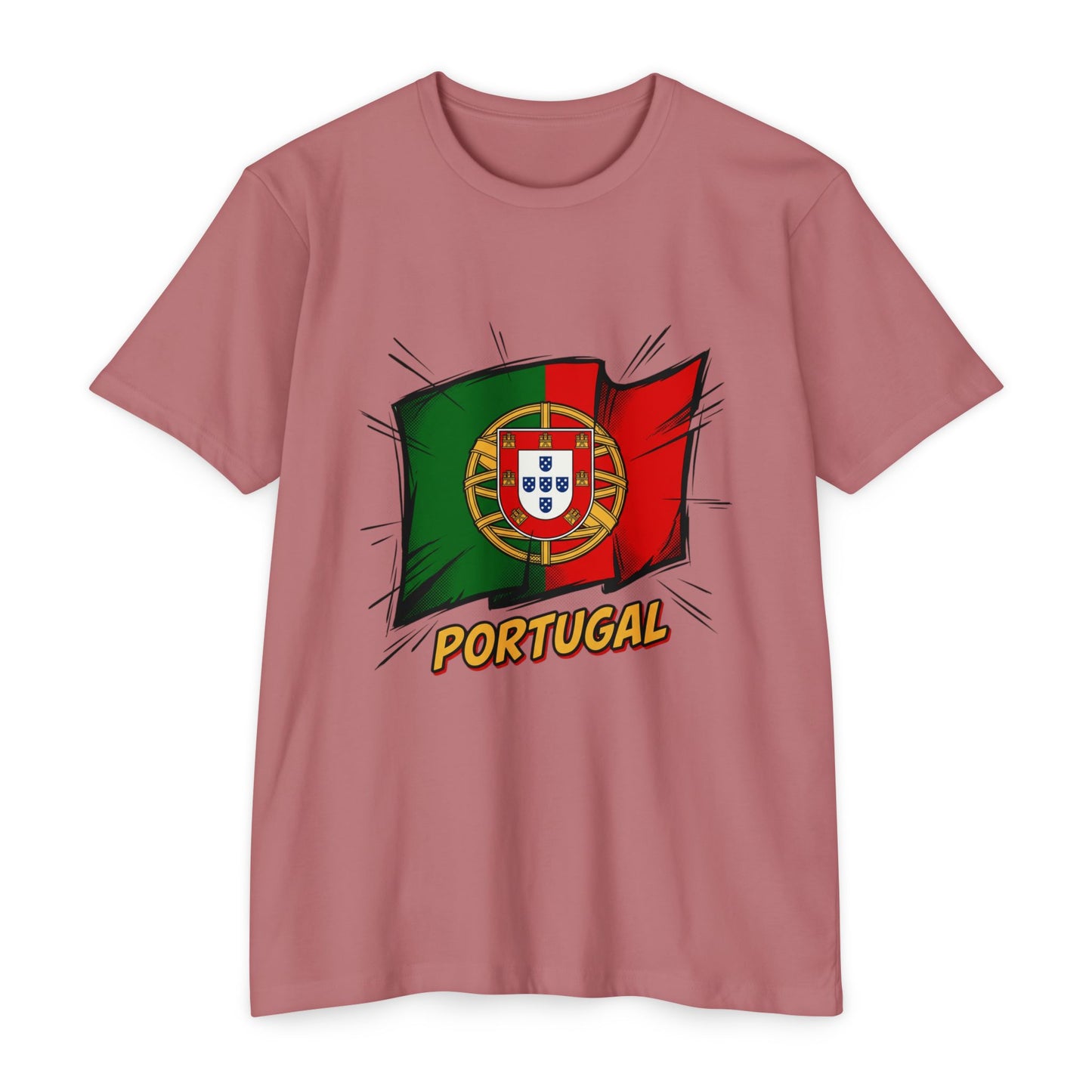 Portugal Flag Graphic T-Shirt — Vibrant Portuguese Pride Tee