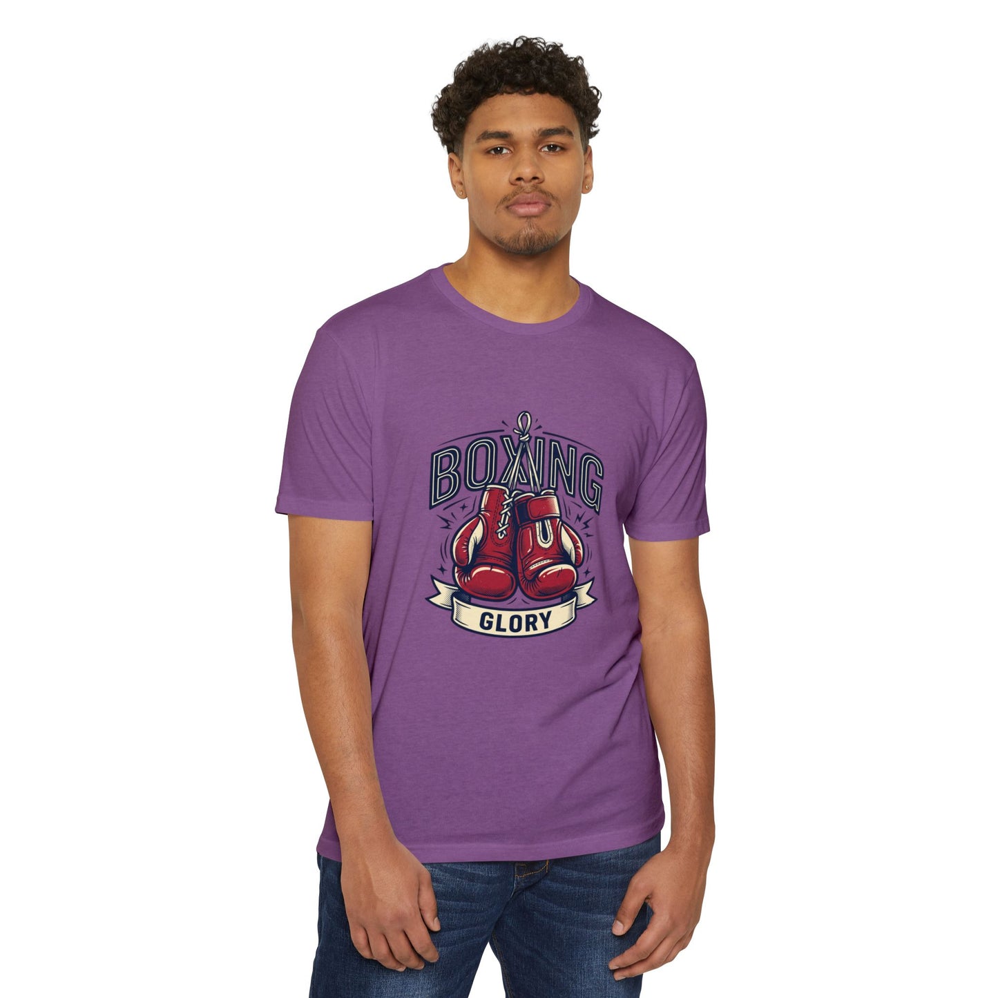Boxing Glory T-Shirt – Vintage Red Gloves Graphic Tee