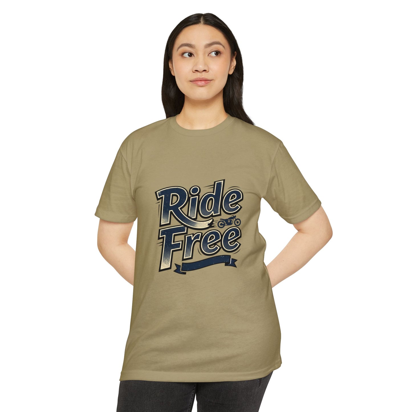 Ride Free Graphic T-Shirt — Vintage Motorcycle Tee