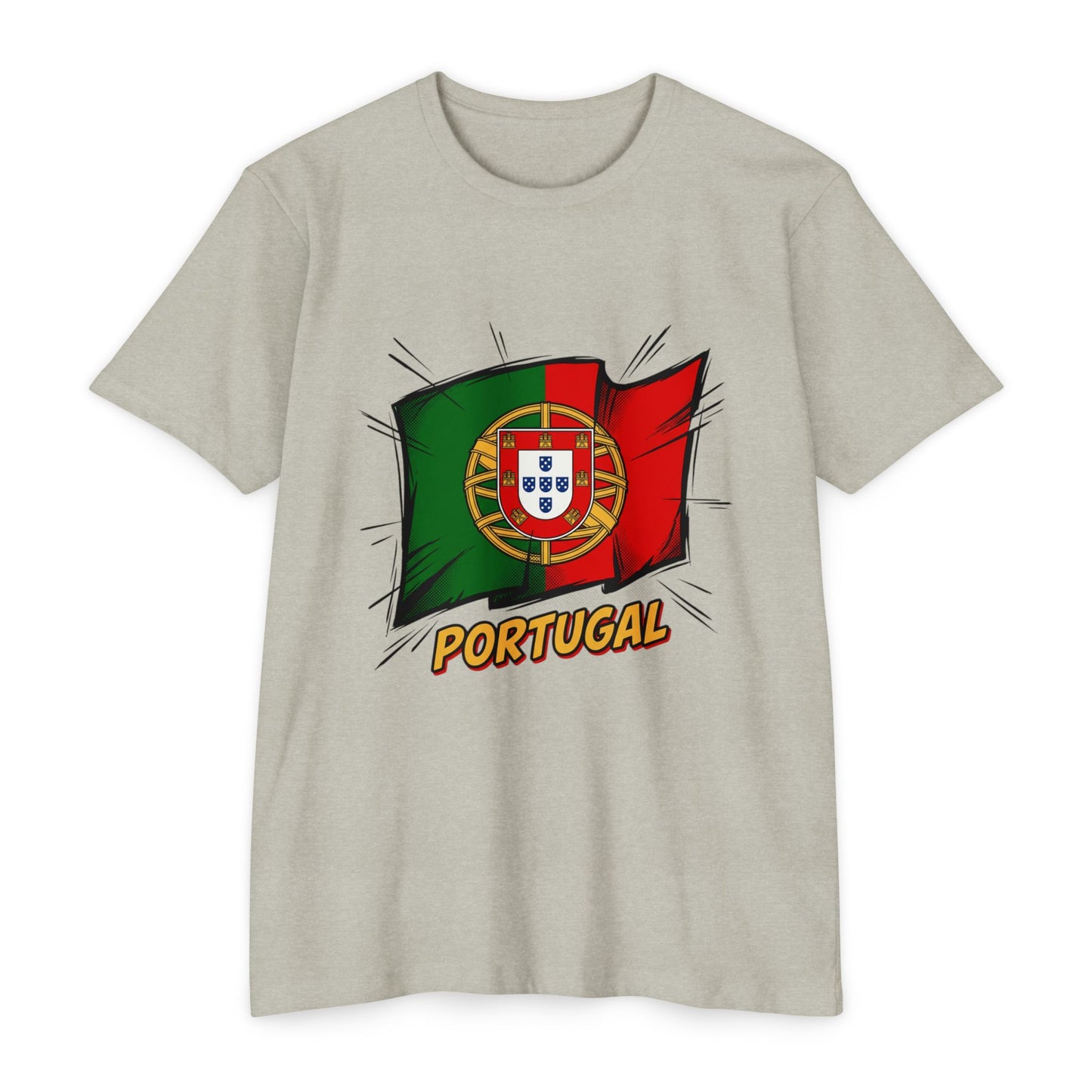 Portugal Flag Graphic T-Shirt — Vibrant Portuguese Pride Tee