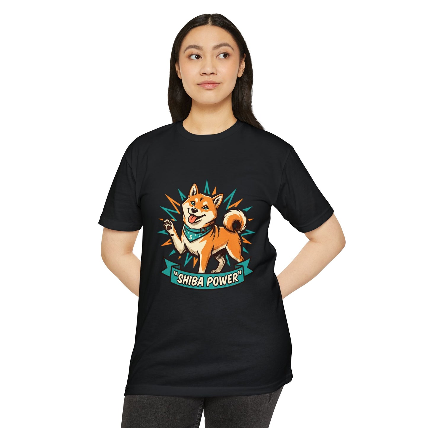 Shiba Power T-Shirt — Cute Shiba Inu Graphic Tee