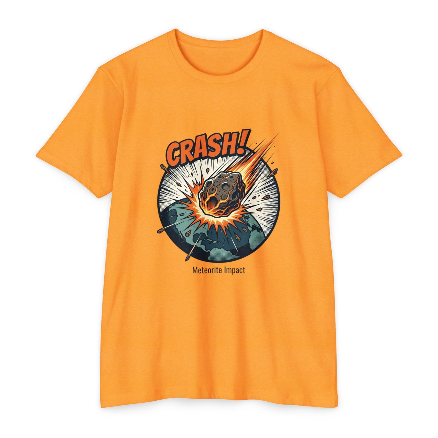 Meteorite Impact 'CRASH!' Graphic T-Shirt
