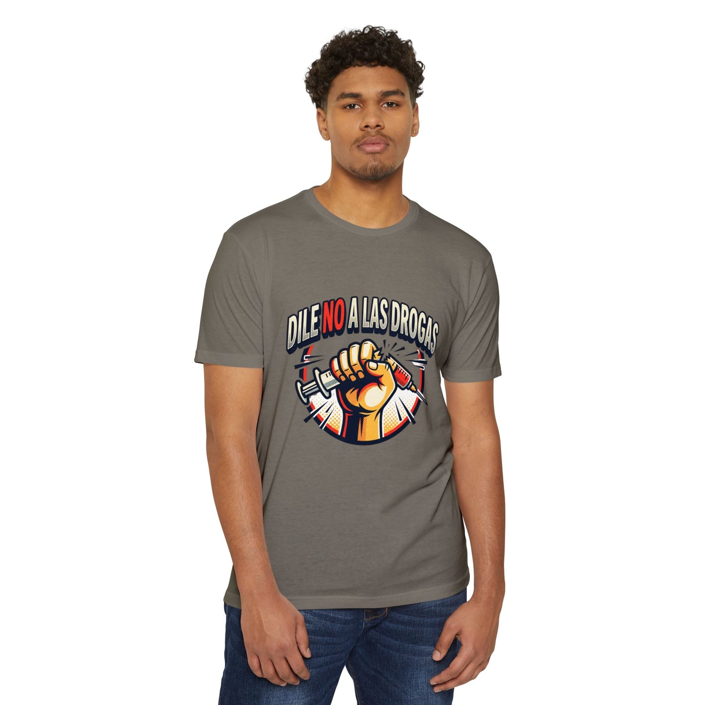 Anti-Drug Awareness T-Shirt — "Dile No a las Drogas" Graphic Tee